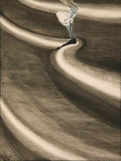Léon Spilliaert - Fillettes devant la vague