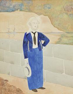 Léon Spilliaert - Le Marin Robinson Crusoe