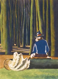 Léon Spilliaert - Le Poète Dans La Forêt, Coquillage. Le Pot De Tabac 