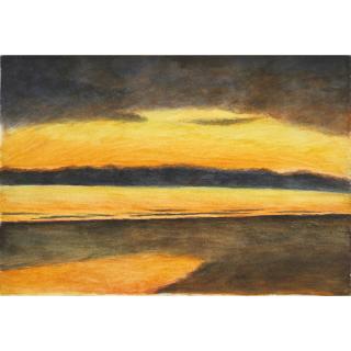 Léon Spilliaert - Marine Au Couchant