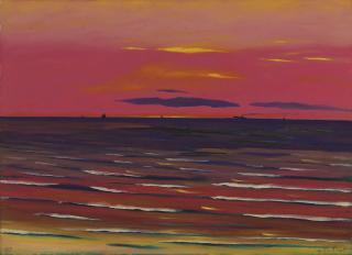 Léon Spilliaert - Marine, soir