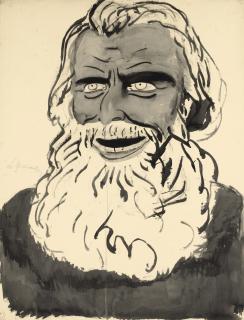 Léon Spilliaert - Portrait De Karl Marx
