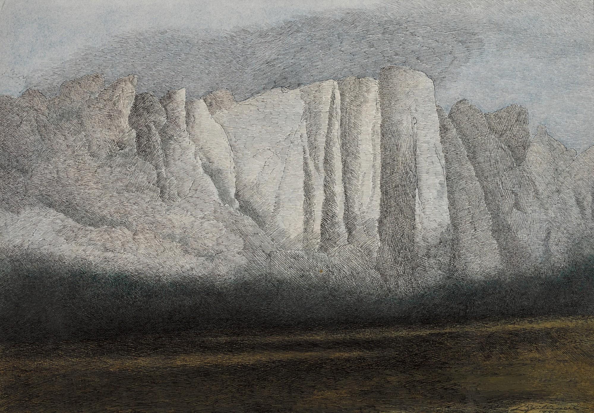 Léon Spilliaert - Rochers Blancs Le Long De La Meuse