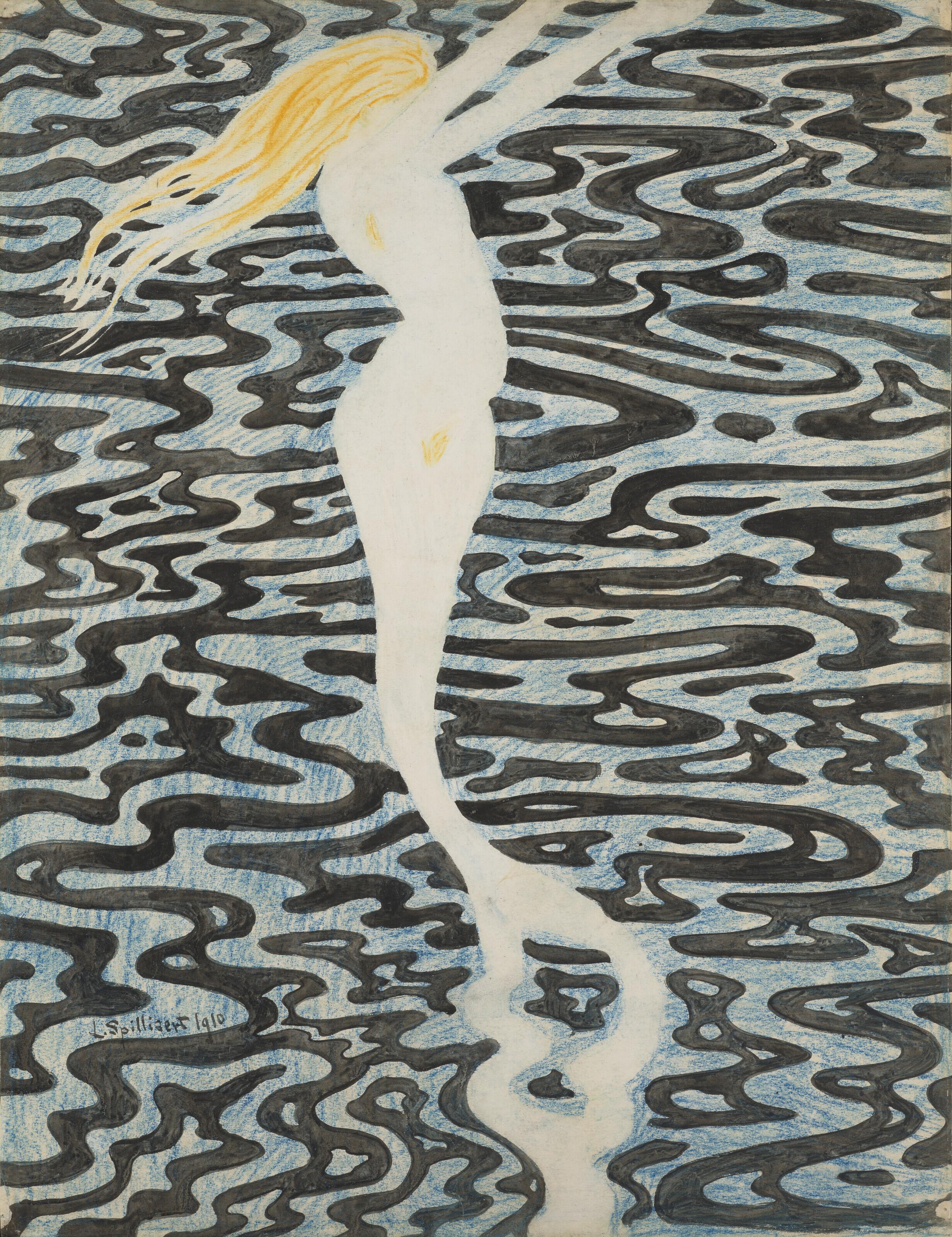 Léon Spilliaert - Sirène (Baigneuse)