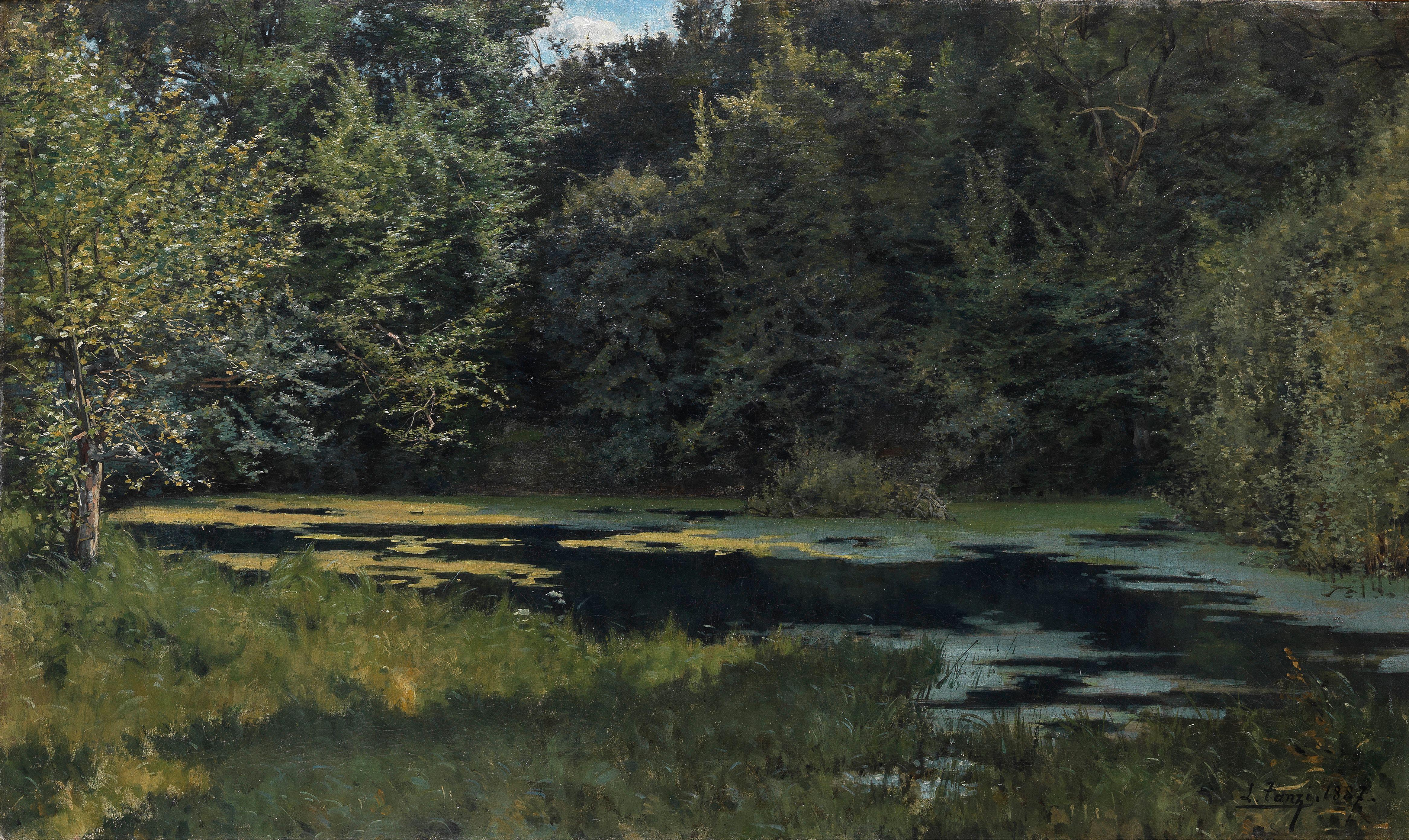 Léon Tanzi - La Mare En Forêt
