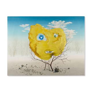 Léon Tutundjian - Masque jaune