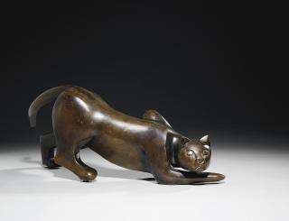 Leon Underwood - Cat