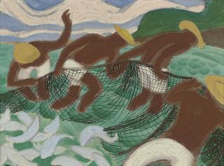 Leon Underwood - Fishermen