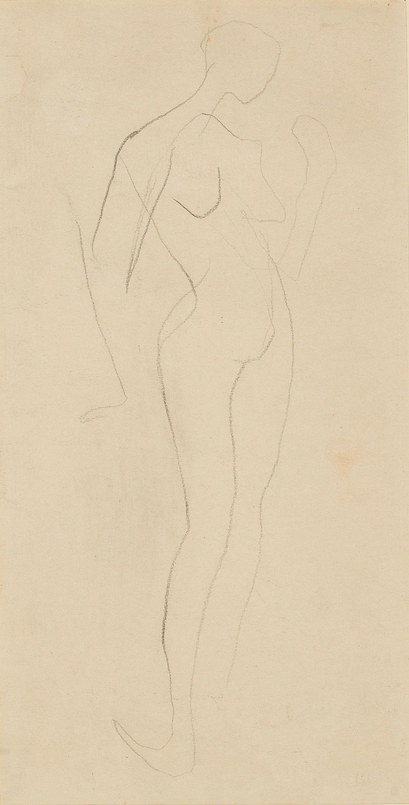 Leon Underwood - Four Standing Nudes