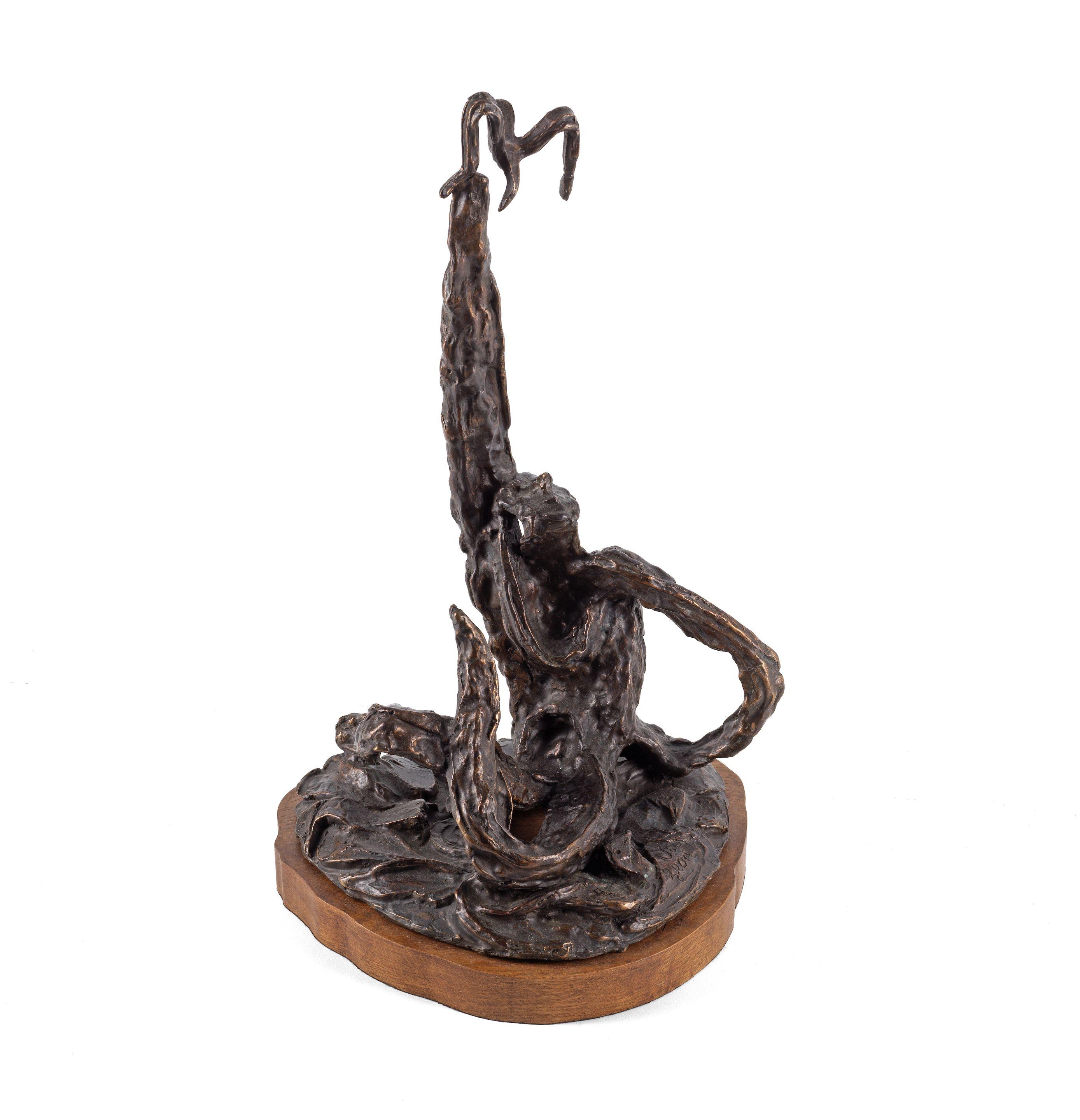 Leon Underwood - Man and Bird