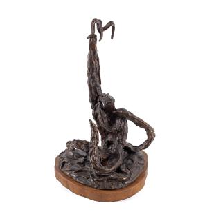 Leon Underwood - Man and Bird