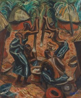 Leon Underwood - Pounding Fou-Fou