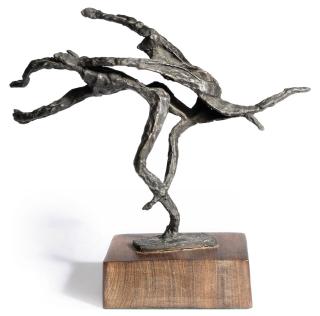 Leon Underwood - The Pursuit of Ideas (small maquette)