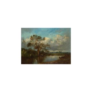 Léon-Victor Dupré - Cows In A Landscape