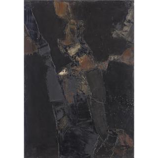 Leon Zack - Black And Brown Abstract