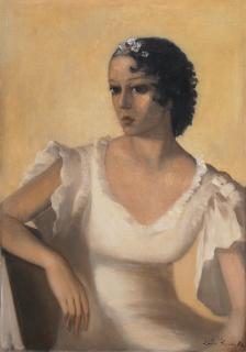 Léon Zack - Lady in white