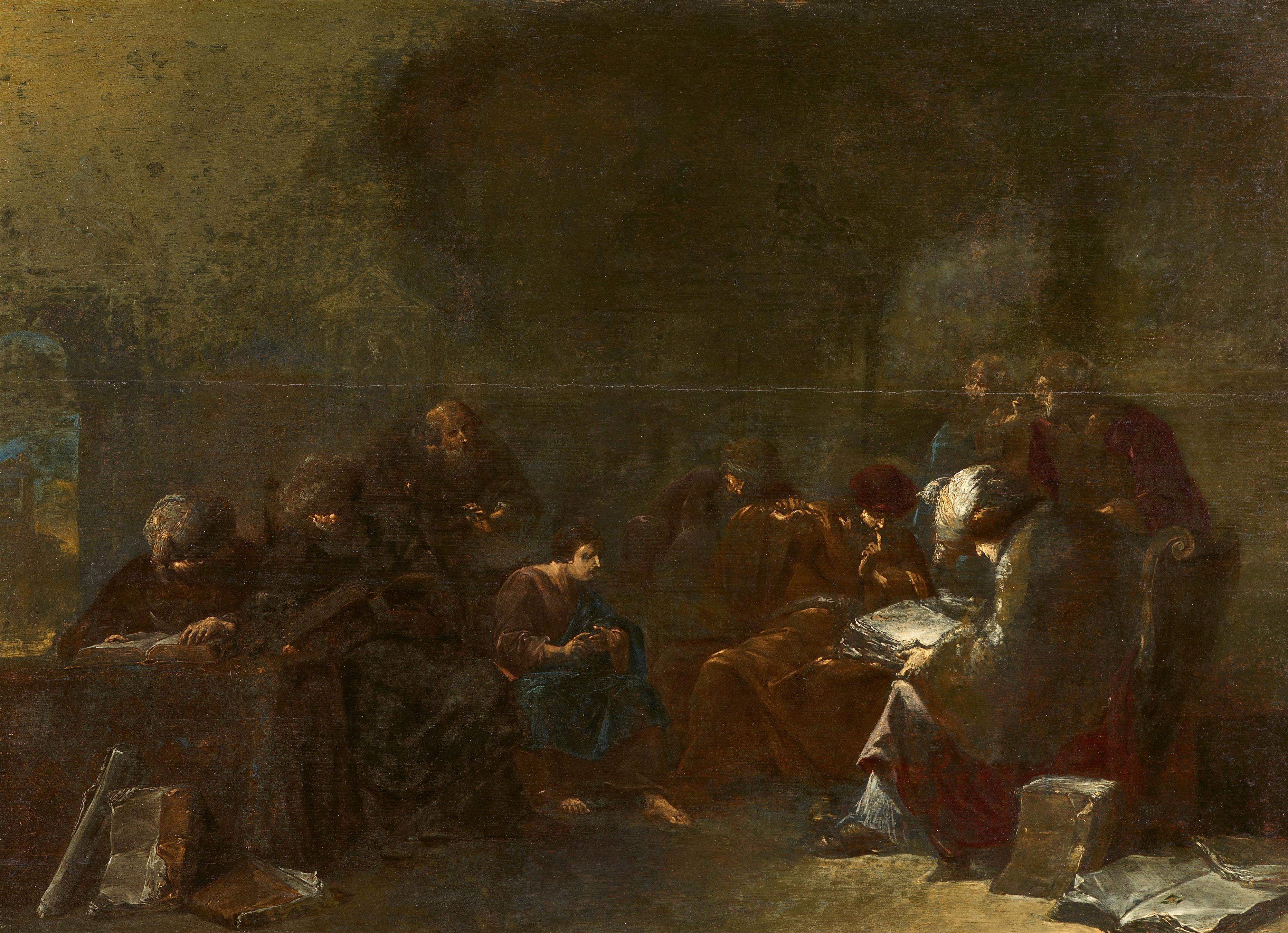 Leonaert Bramer - Jesus unter den Schriftgelehrten