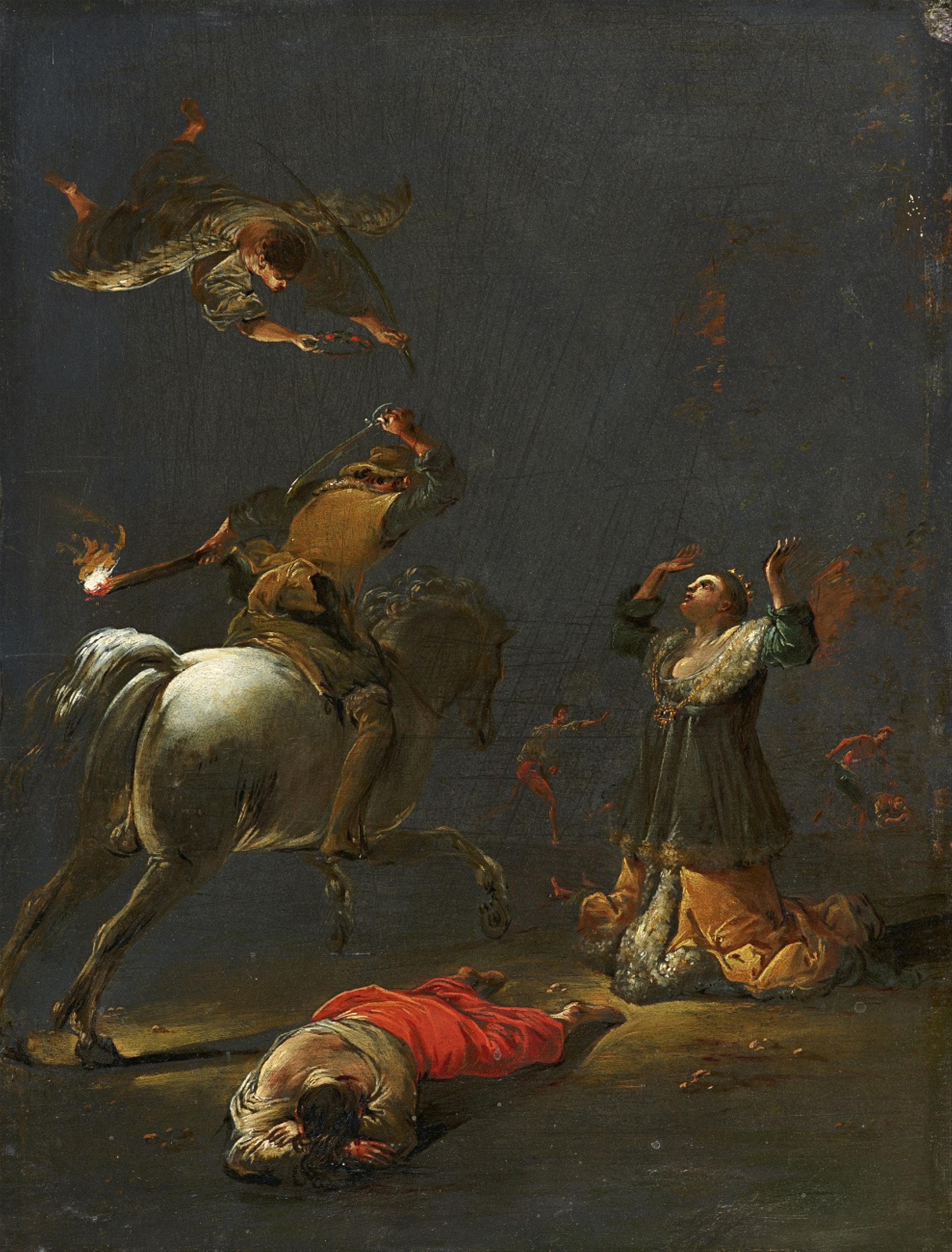 Leonaert Bramer - Martyrium einer Heiligen