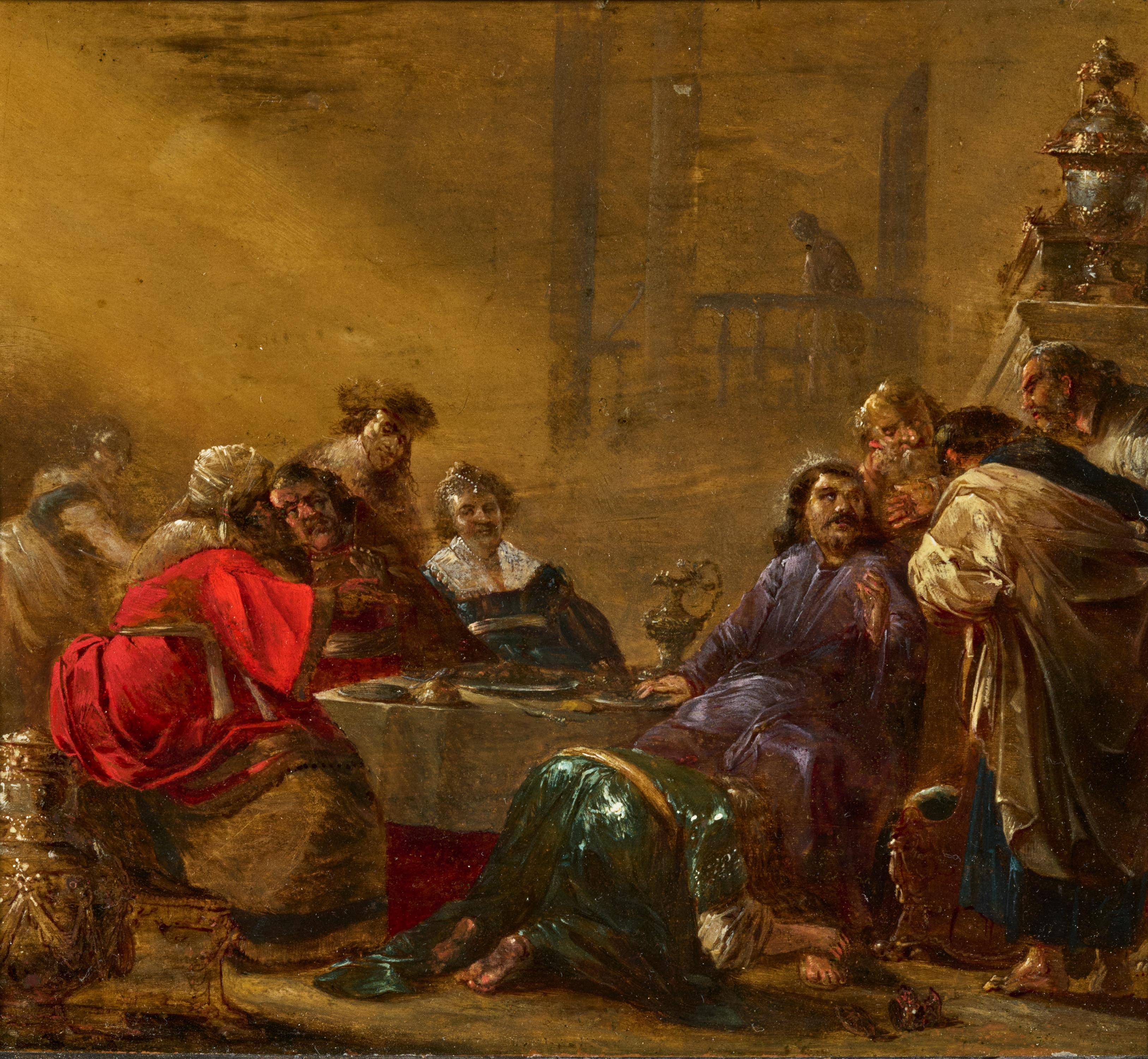 Léonard Bramer - Abendmahl in Hause des Pharisäers Simon.