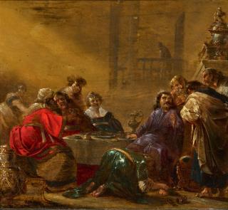 Léonard Bramer - Abendmahl in Hause des Pharisäers Simon.