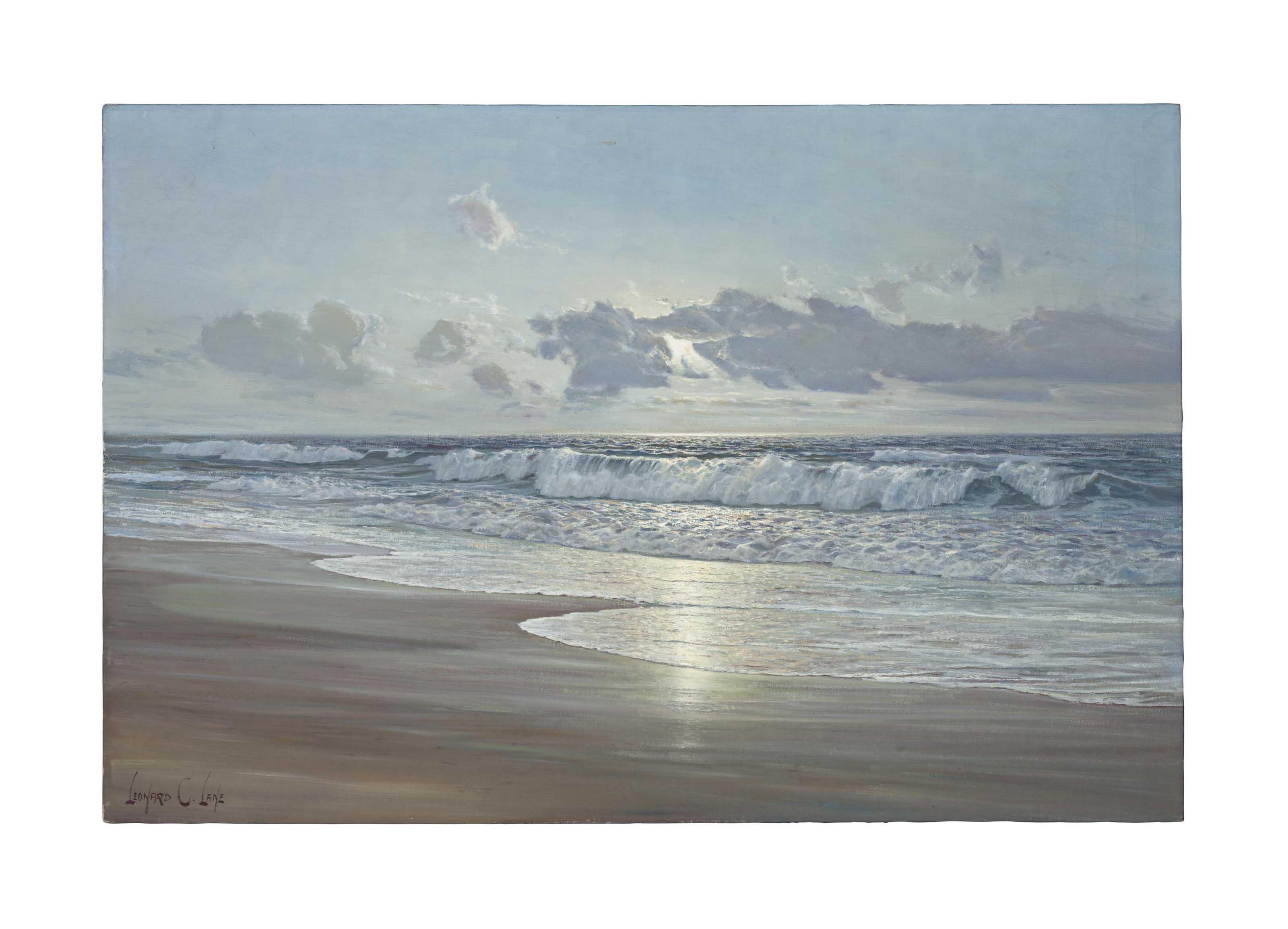 Leonard C. Lane - Waves Cresting