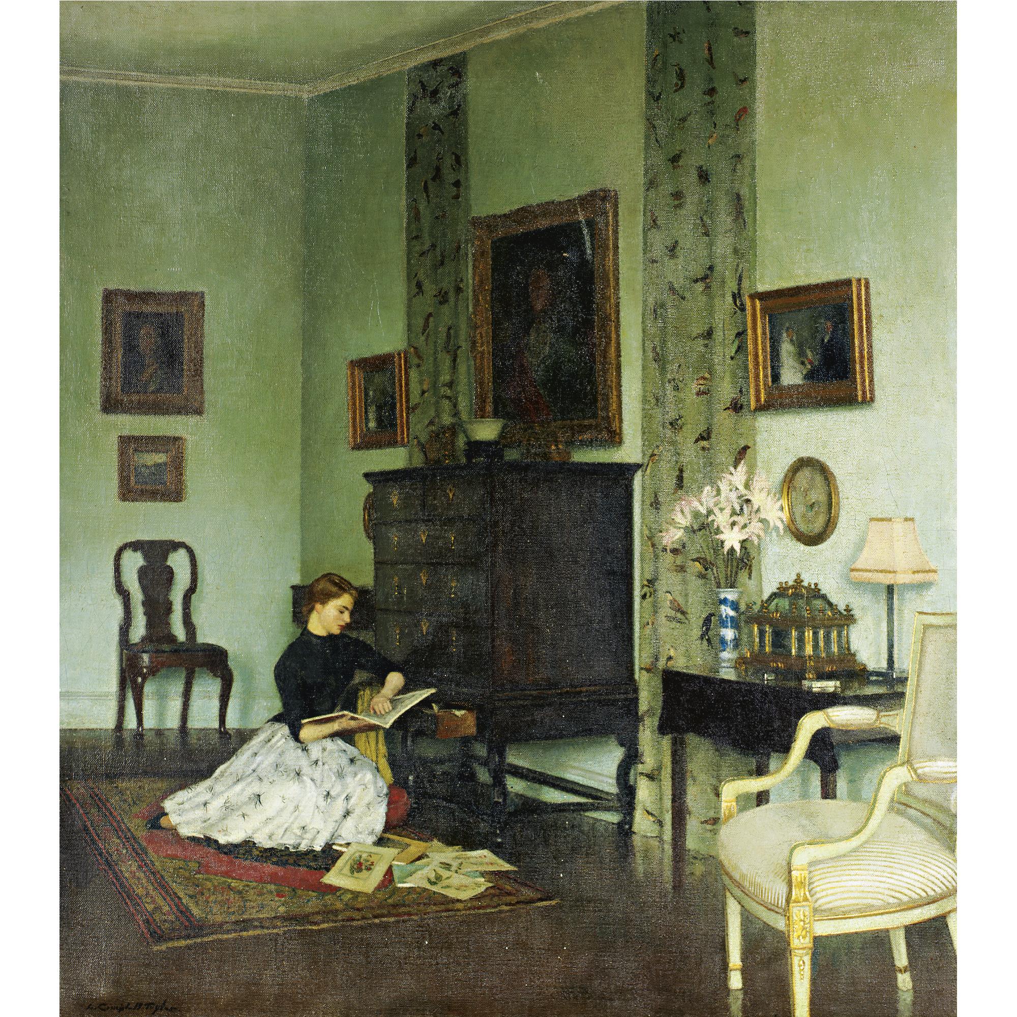 Leonard Campbell Taylor R.A. - The Blue Room