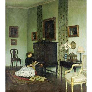 Leonard Campbell Taylor R.A. - The Blue Room