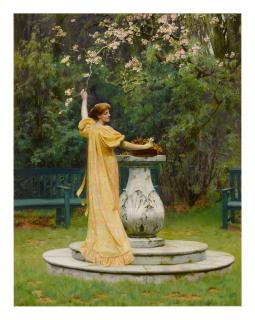 Leonard Charles Nightingale - Spring in Bloom