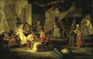 Léonard Defrance - Brigands dividing booty