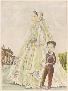 Léonard Foujita - La Rivière Enchantée