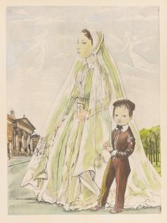 Léonard Foujita - La Rivière Enchantée