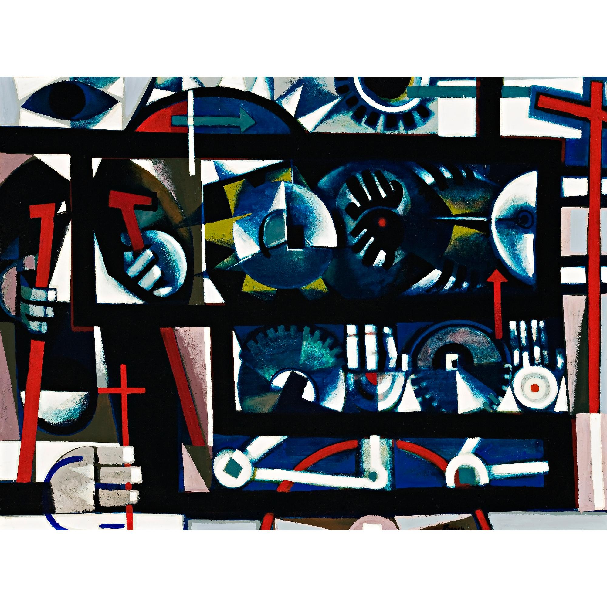 Leonard French - Australian The Burial