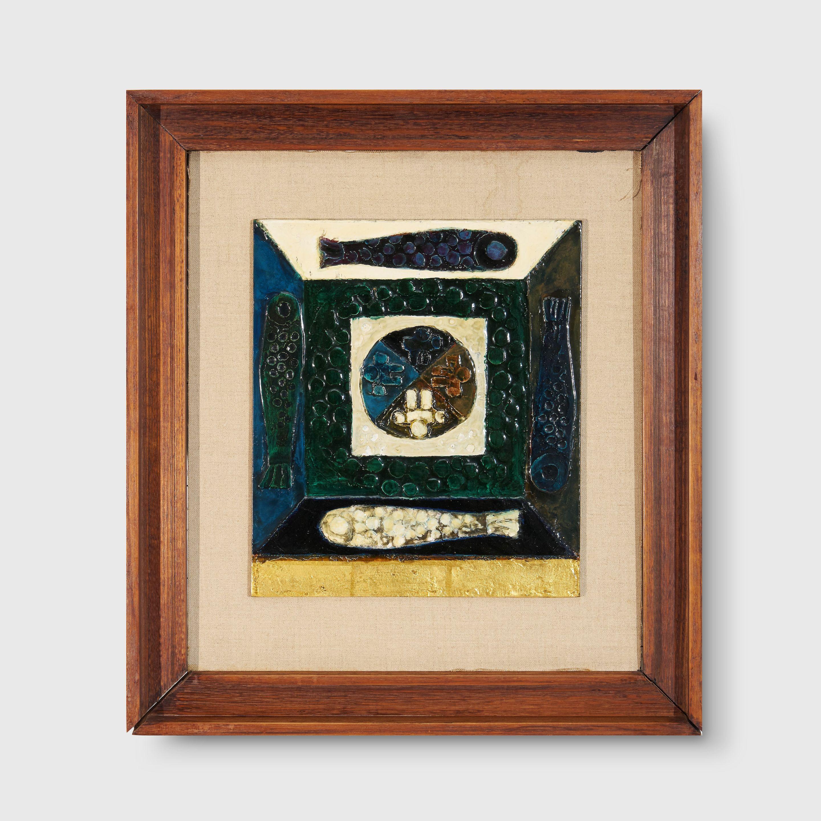 Leonard French - Fish Around an Island, 1965