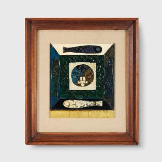 Leonard French - Fish Around an Island, 1965