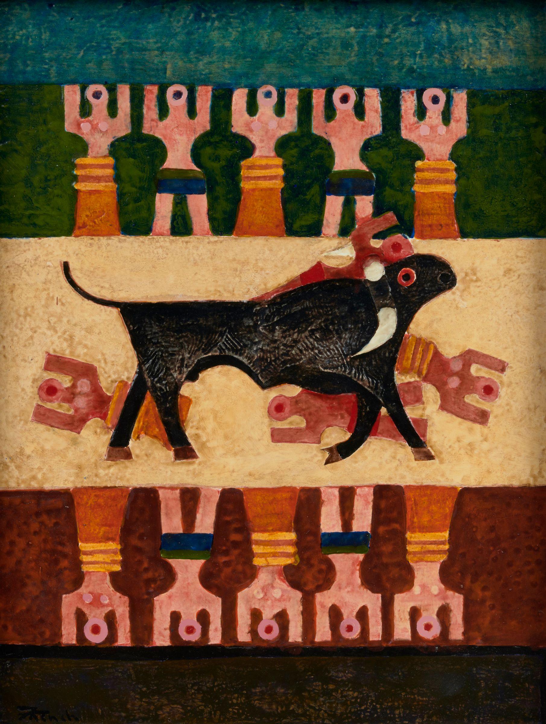 Leonard French - Minoan Manuscript, (Minoan Series)