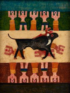 Leonard French - Minoan Manuscript, (Minoan Series)