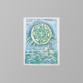 Leonard French - Moon Turtle, 1978