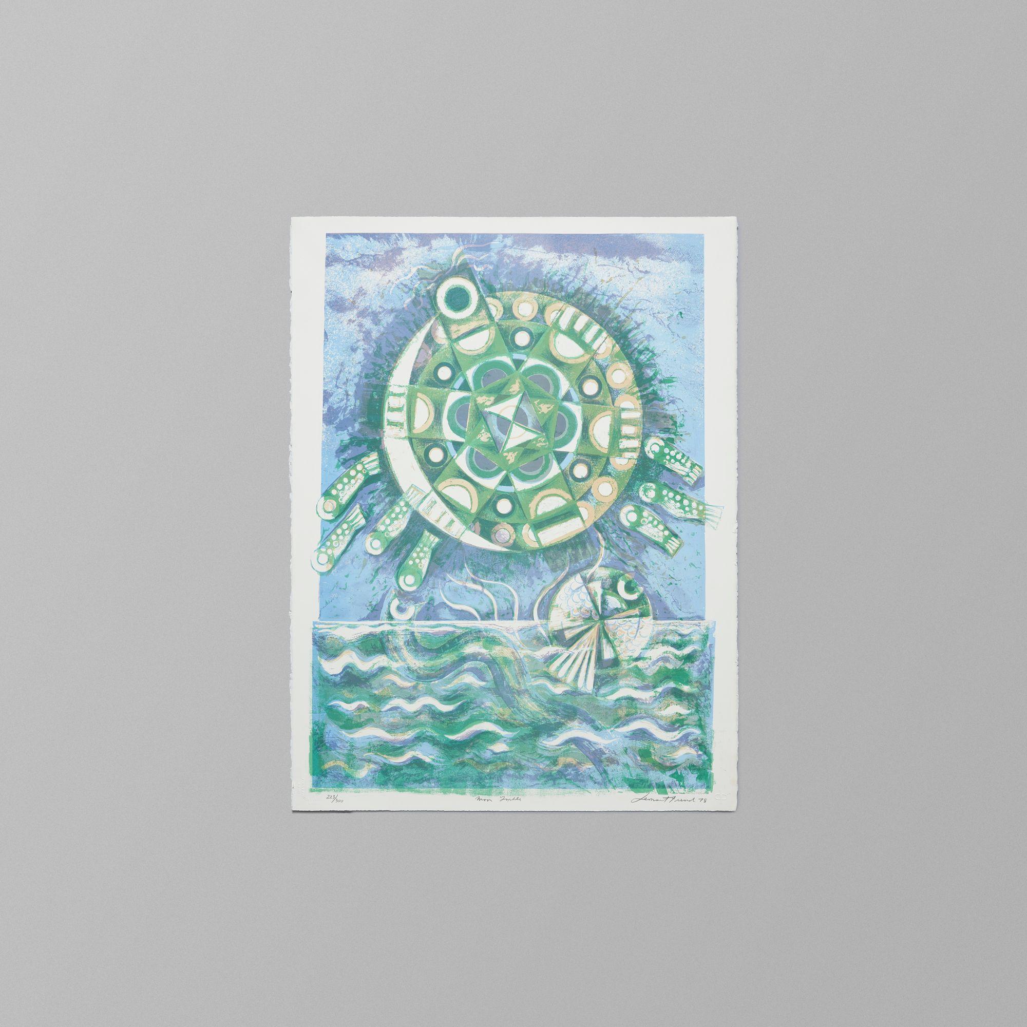 Leonard French - Moon Turtle, 1978