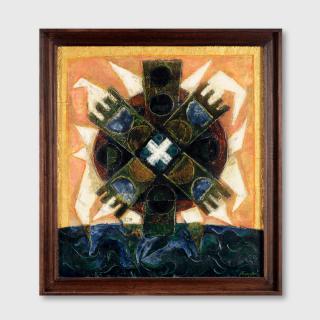 Leonard French - Turtle Rising, 1970