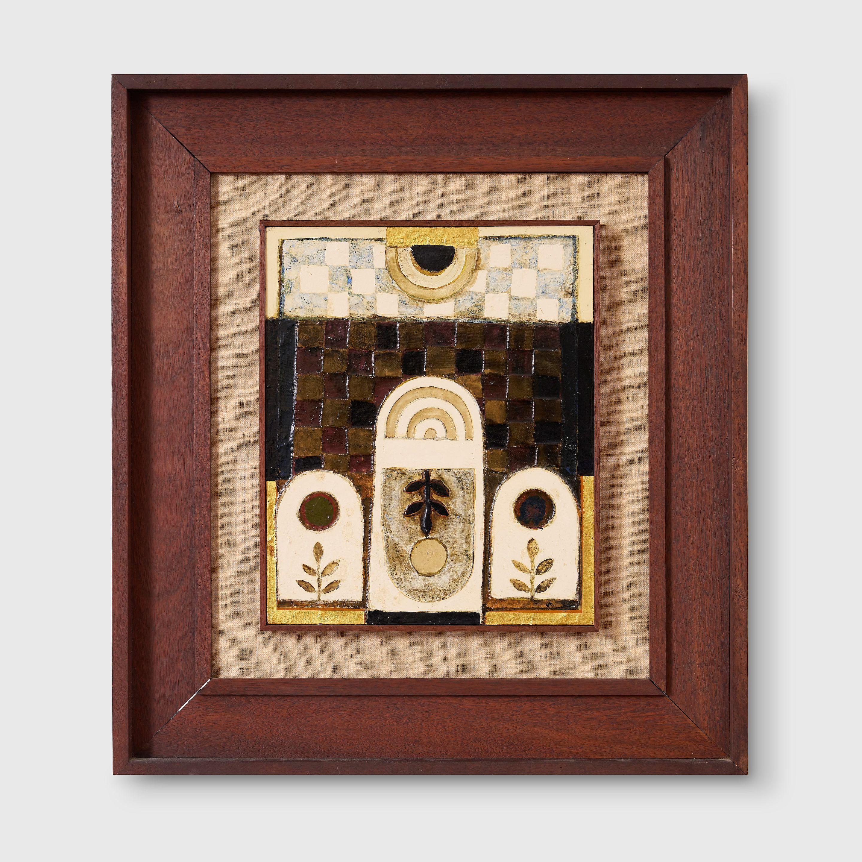 Leonard French - White Towers in a Landscape, 1962