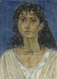 Leonard McComb, R.A. - Portrait of a Young Woman