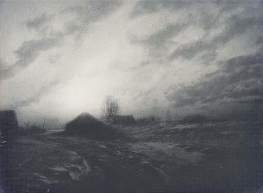 Leonard Misonne - Coucher de Soleil, 1909