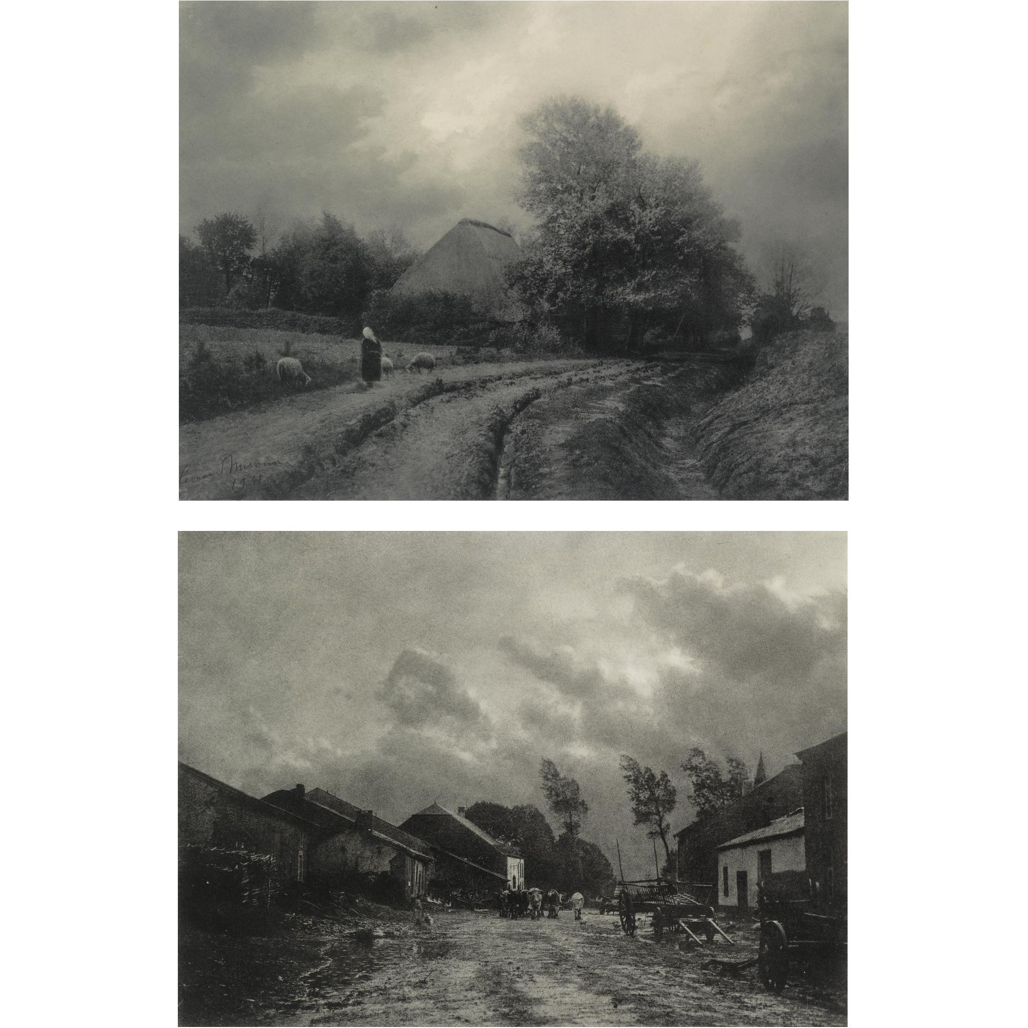 Léonard Misonne - Four Landscape Studies, 1926-1940