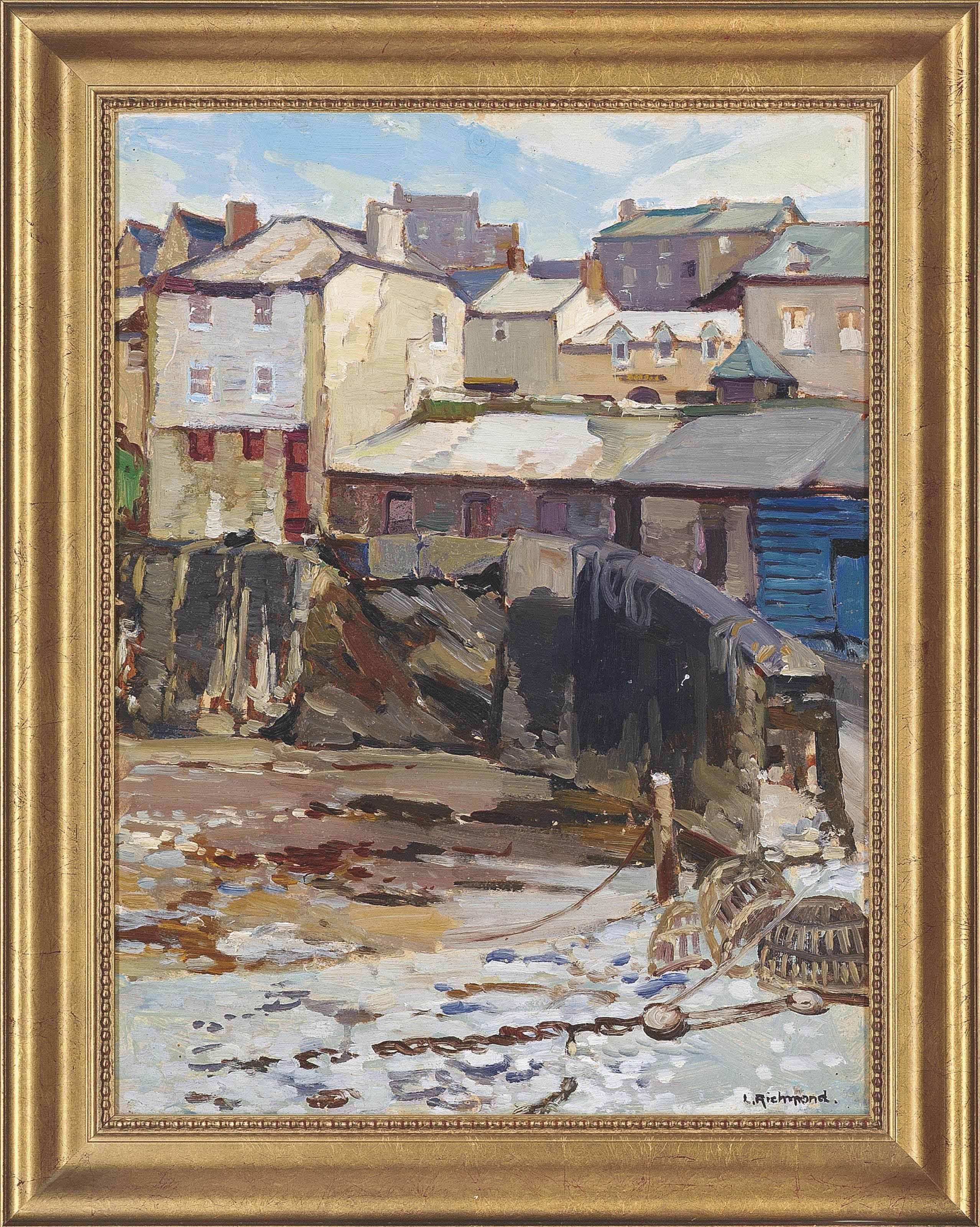 Leonard Richmond, R.B.A., R.I., R.O.I., P.S. - Port Isaac