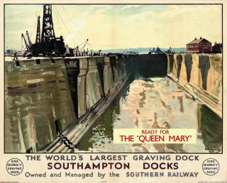 Leonard Richmond - Southampton Docks