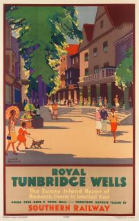 Leonard Richmond - Southern Railway. Royal Tunbridge Wells