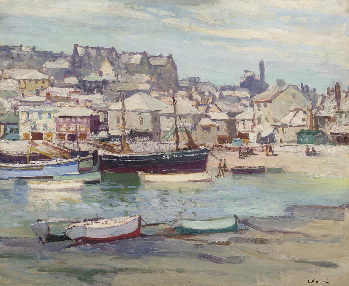 Leonard Richmond - St Ives Harbour