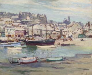 Leonard Richmond - St Ives Harbour