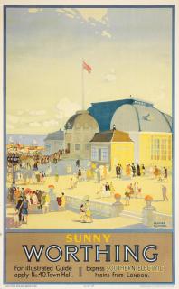 Leonard Richmond - Sunny Worthing, Southern Electric, Southern Railways
