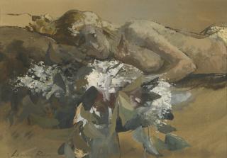 Leonard Rosoman, R.A. -  Sleeping Girl